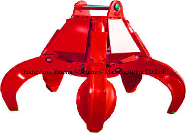 China Hochleistungs-Bagger-Ersatzteil-hydraulisches orange Schalen-Zupacken für verschiedene Marken fournisseur