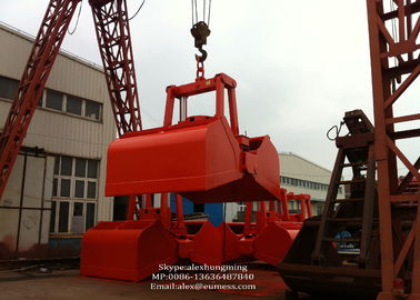 China Maschinenhälften-Bewegungselektrisches hydraulisches Zupacken, damit Schiffs-Plattform-Kran Bulkladung entlädt fournisseur