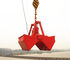 Iso-Norm 25T 6 - 12m ³ elektrisches hydraulisches Maschinenhälften-Zupacken für Massengutschiff-Schiffs-Kran fournisseur