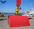Roter hydraulischer Antriebs-Maschinenhälften-Greifer für Bagger oder der Kran, der Felsen behandelt und rangieren 1.6m ³ aus fournisseur