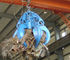 Bewegungselektrischer hydraulischer orange Schalen-Greifer für Stahl)schrott-Laden fournisseur