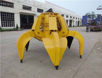 China Elektrisches hydraulisches orange Schalen-Zupacken fournisseur