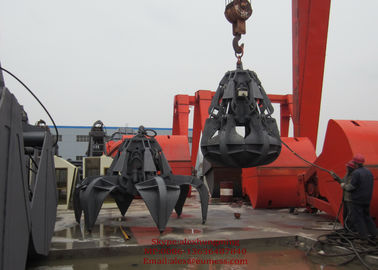 China Elektrisches hydraulisches orange Schale Altmetall-Zupacken des langlebigen Gutes und der Sicherheits-für Altmetall-Abfall-Eisen fournisseur