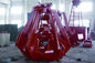 Rotes Bagger-Zupacken des Seil-40t vier mit Eimer 8 m3 für Mineralien/die Erz-Behandlung fournisseur